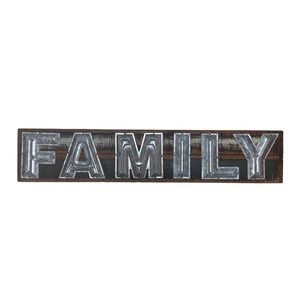 Plow & Hearth Wooden FAMILY Sign